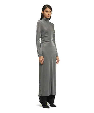 Glittery midi dress