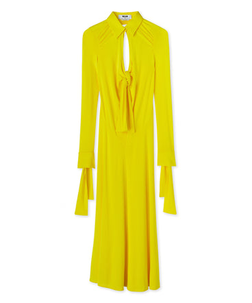 Mini dress in "Fluid Viscose Jersey" fabric