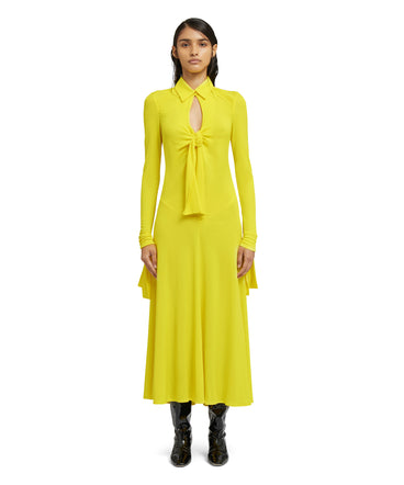 Mini dress in "Fluid Viscose Jersey" fabric