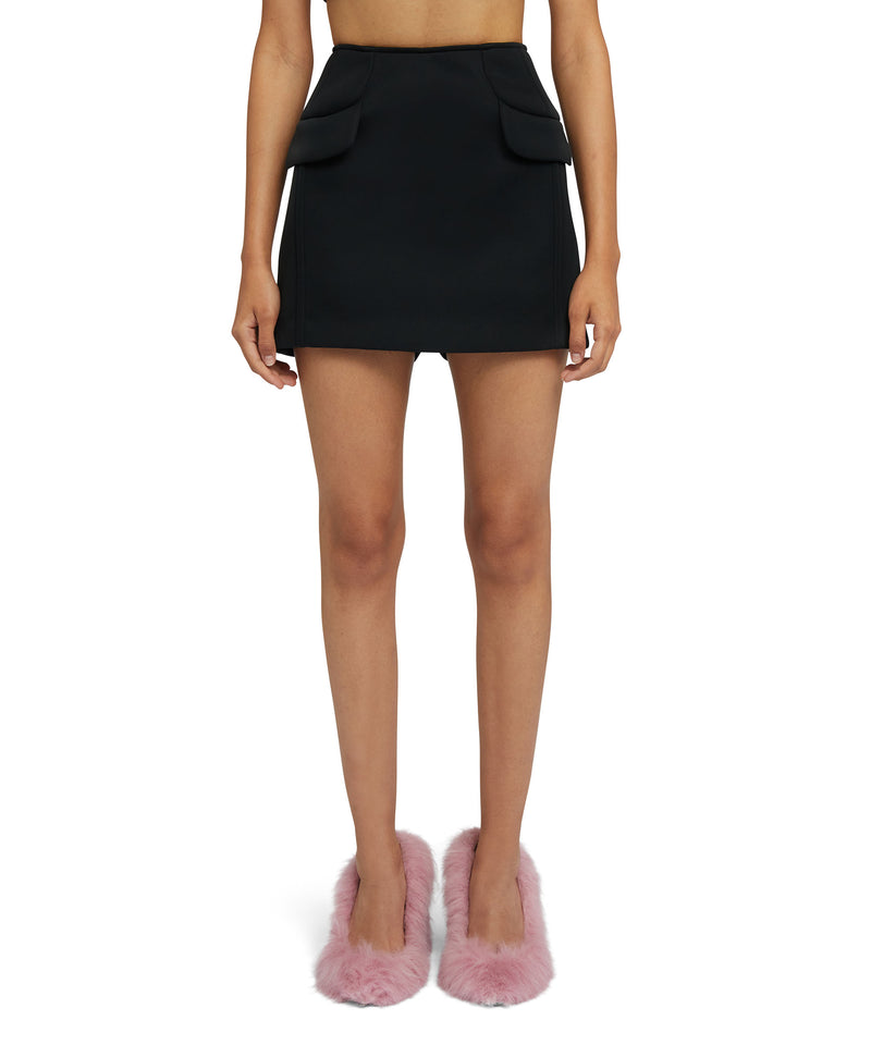 "Techno Scuba" skort BLACK Women 
