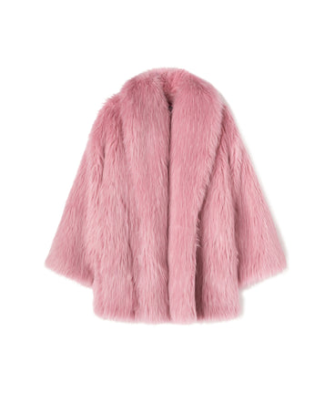 Faux fur "Minimalist Glamour" jacket