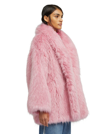 Faux fur "Minimalist Glamour" jacket