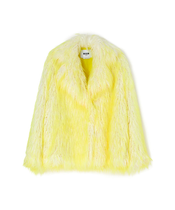 Faux fur "Minimalist Glamour" jacket