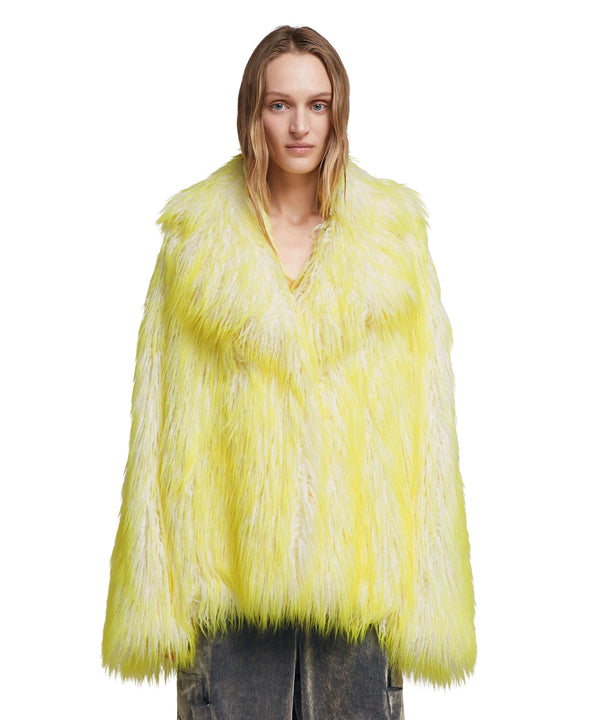 Faux fur "Minimalist Glamour" jacket