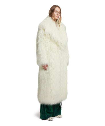 Faux fur "Minimalist Glamour" coat