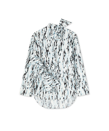 Top with "Wild Illusion" print