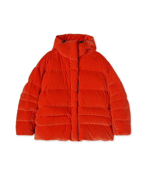 Padded jacket with "Blossom Hallucination" workmanship