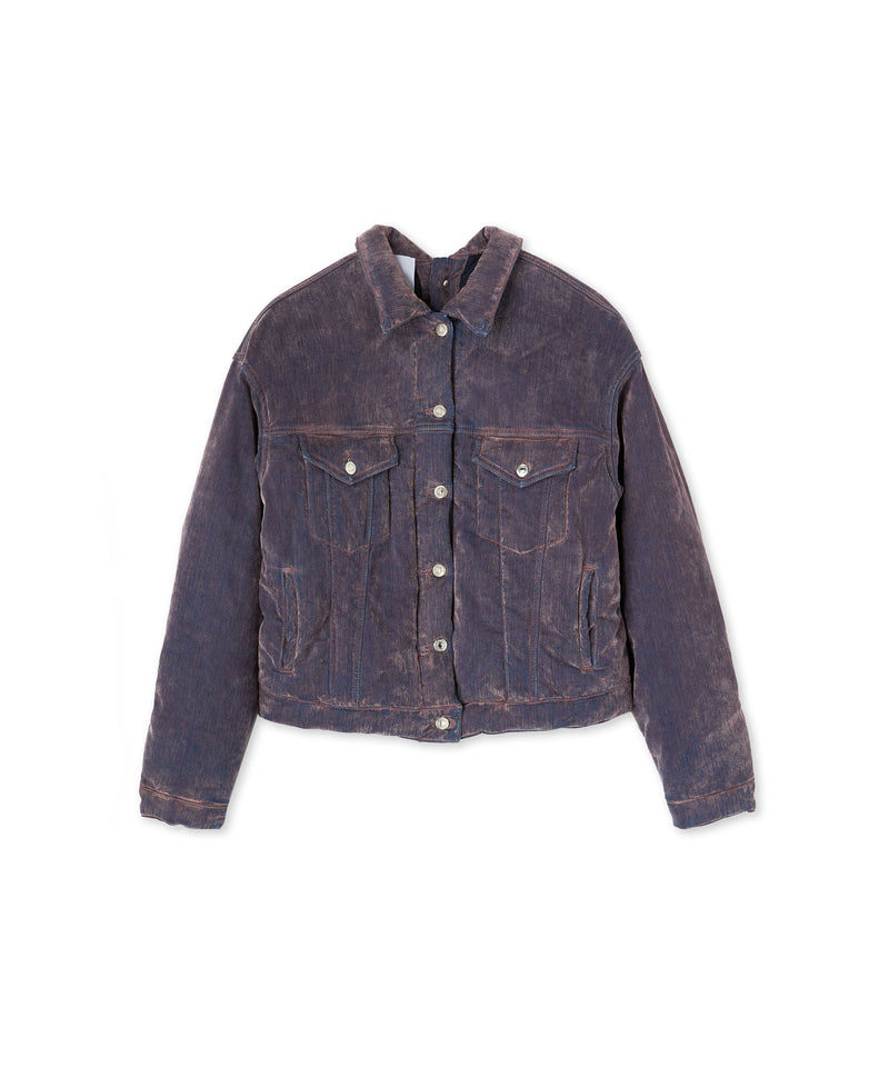 Jacket with "Flock Denim" workmanship PINK Women 