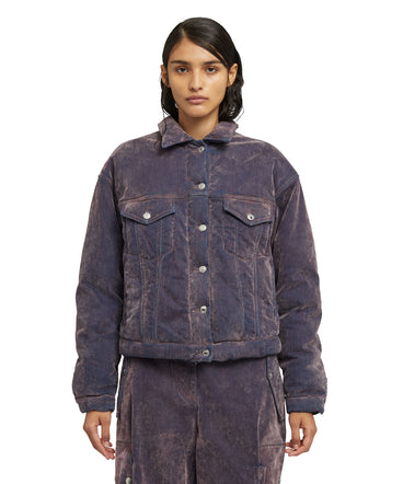 Jacket with "Flock Denim" workmanship