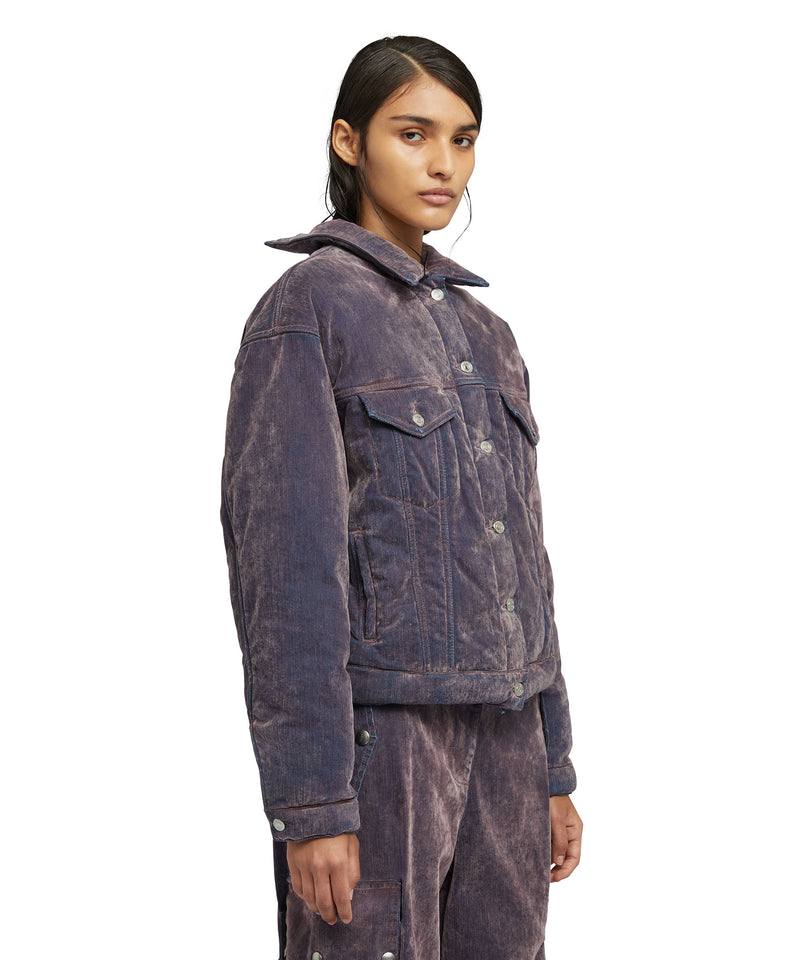 Jacket with "Flock Denim" workmanship PINK Women 