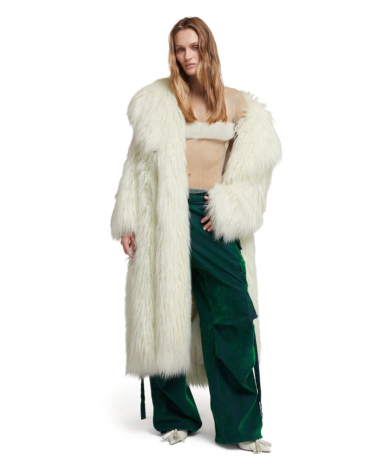 Sweater with "Ribbed Cellophane" concept WHITE Women 