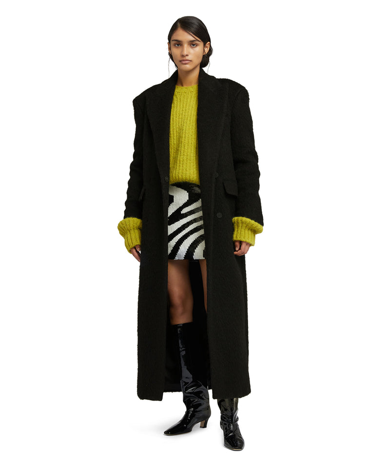 Maglione girocollo in blend di lana "Warm Winter" GIALLO Donna 