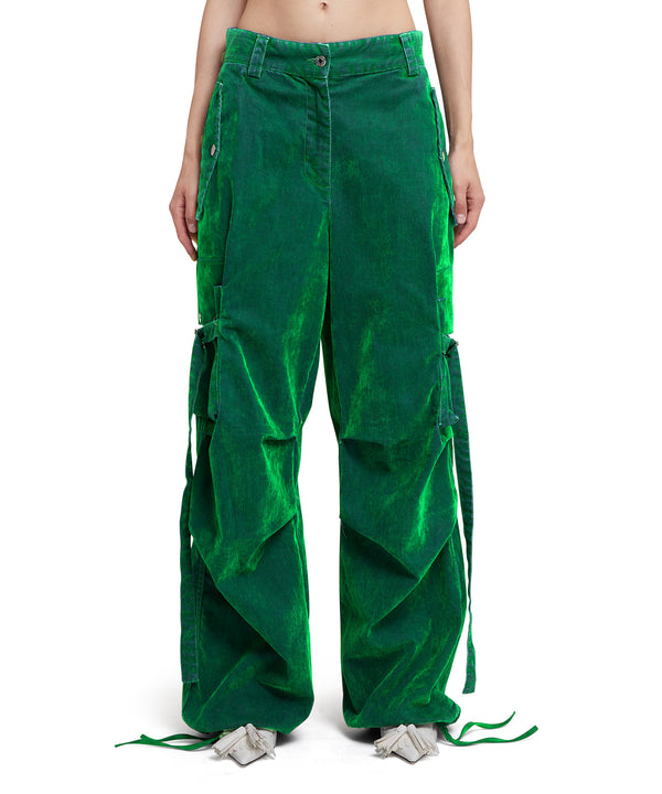 Cargo trousers with "Flock Denim" workmanship