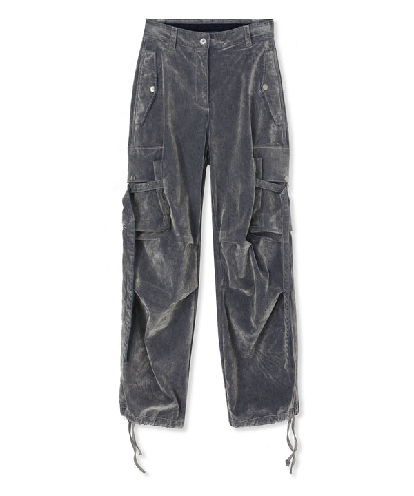 Cargo trousers with "Flock Denim" workmanship