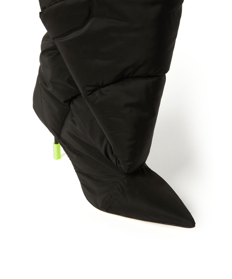 MSGM nylon ankle boots BLACK Women 
