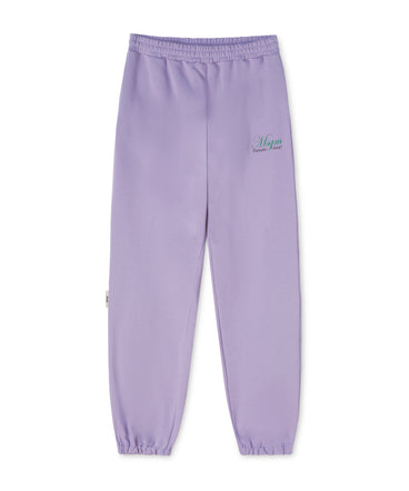 Organic cotton jogging trousers certified by the MSGM Fantastic Green Capsule