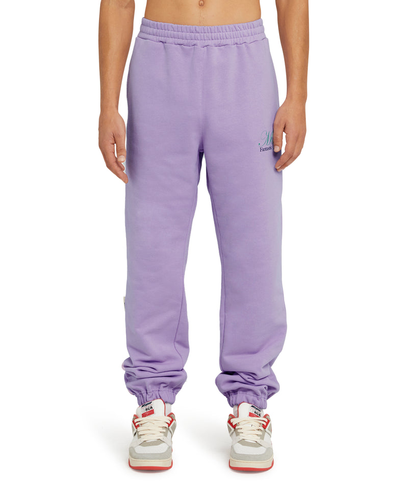 Organic cotton jogging trousers certified by the MSGM Fantastic Green Capsule LILLAC Unisex 