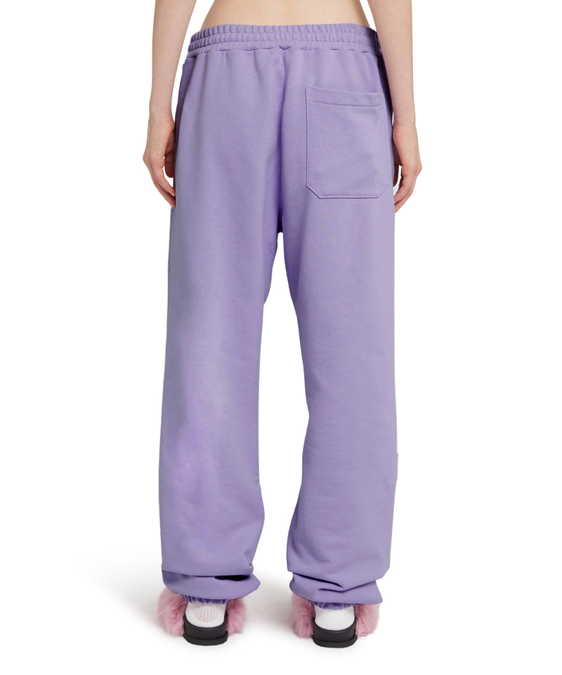 Organic cotton jogging trousers certified by the MSGM Fantastic Green Capsule LILLAC Unisex 