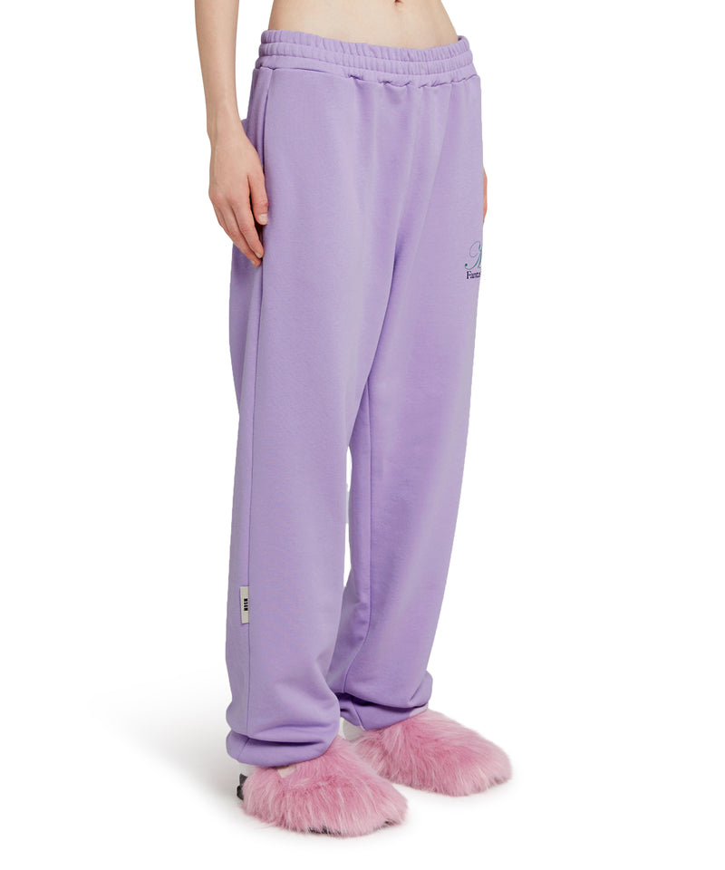 Organic cotton jogging trousers certified by the MSGM Fantastic Green Capsule LILLAC Unisex 
