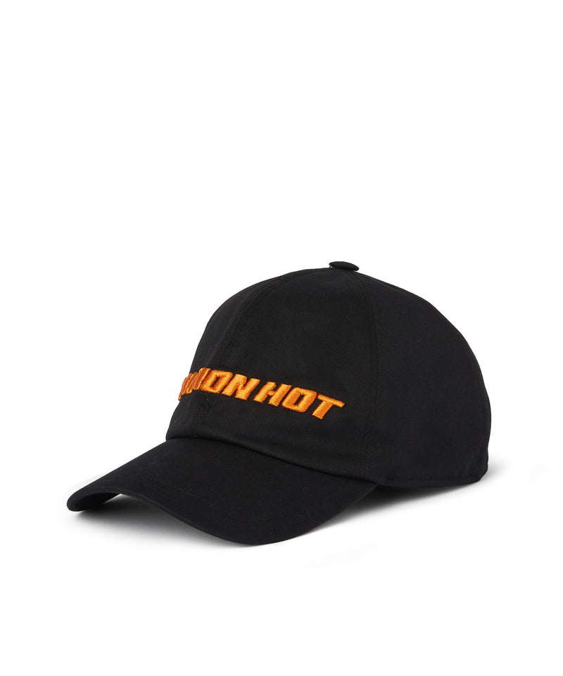 Msgm hat in cotton with embroidered logo