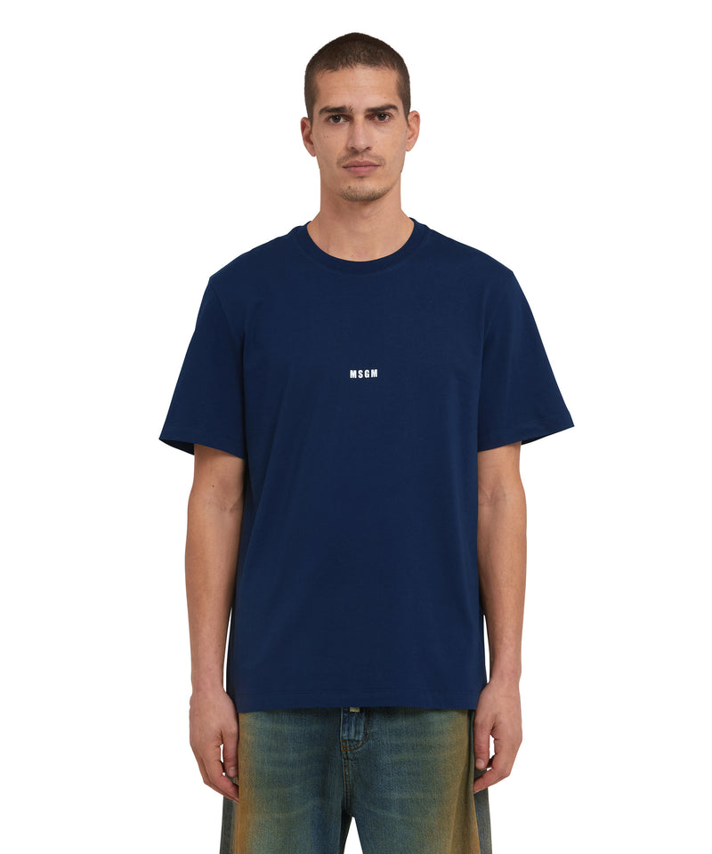 T-Shirt with Impact mini logo BLUE Men 