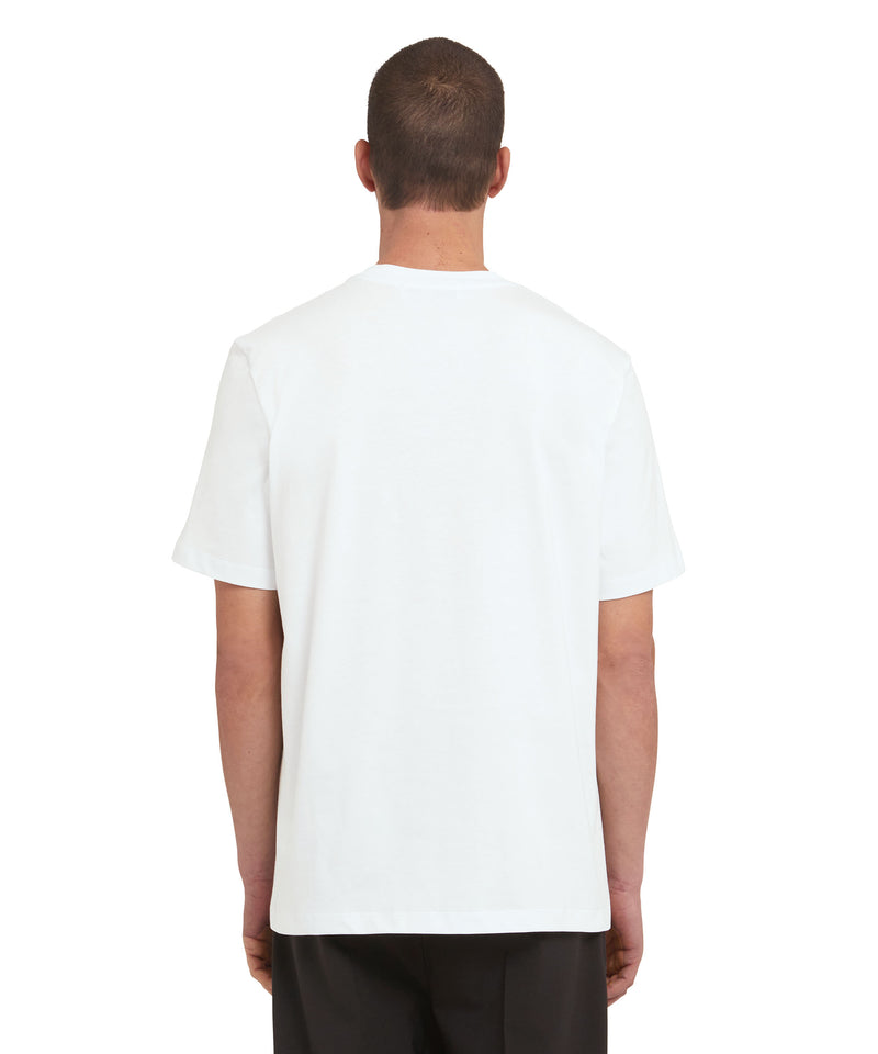 T-Shirt with box logo WHITE Men 