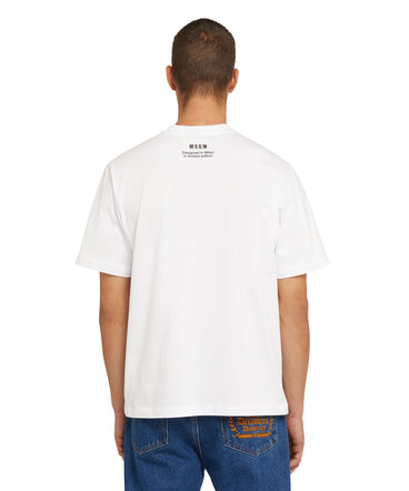 Cotton T-shirt with Crash quote