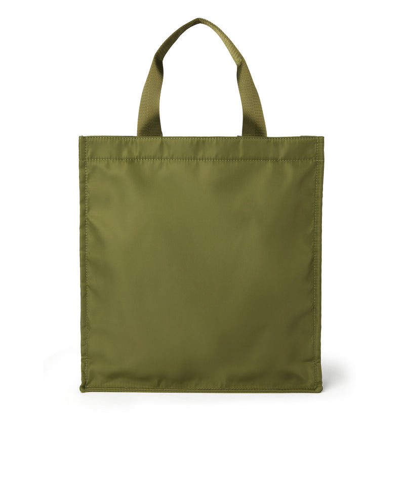 Nylon tote bag with logo GREEN Men 