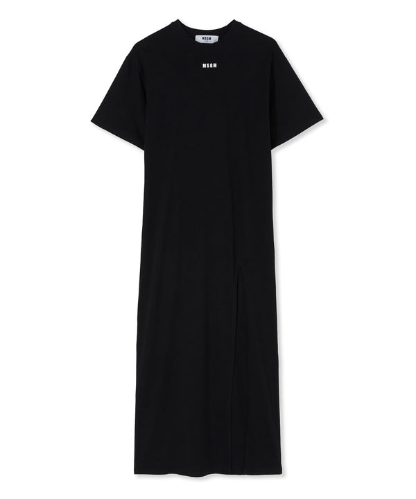 Long T-Shirt dress with logo