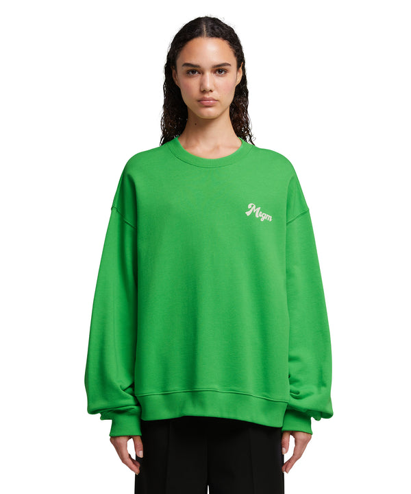 Sweatshirt with "bar Milano" graphic