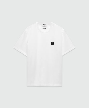 Jersey cotton T-shirt with "TheMwave"  patch