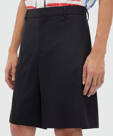 Bermuda in frescolana nero