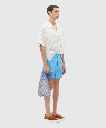 Camicia in popeline a righe "TheMwave"