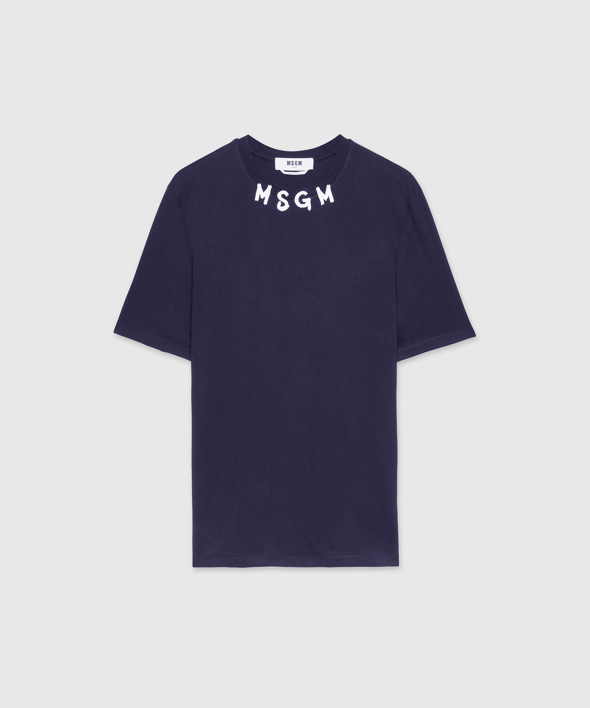 Tシャツ・カットソー MSGM Men T-shirt Blue 3840MM500257002 87 T-Shirt - MSGM Official