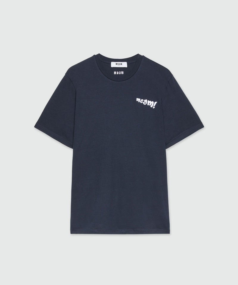 T-SHIRT BLU NAVY Uomo 