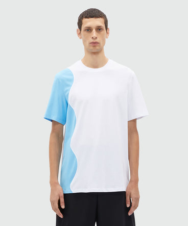 MSGM Waves jersey T-Shirt