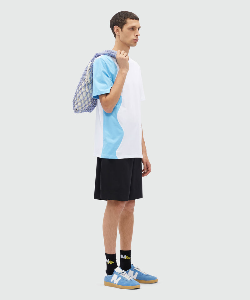 MSGM Waves jersey T-Shirt WHITE Men 