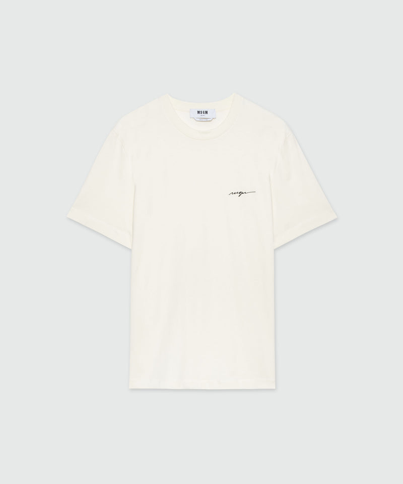 T-SHIRT BIANCO SPENTO Uomo 