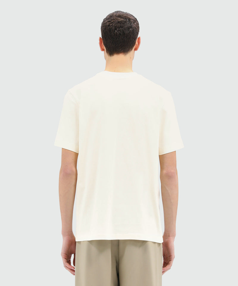 T-SHIRT BIANCO SPENTO Uomo 