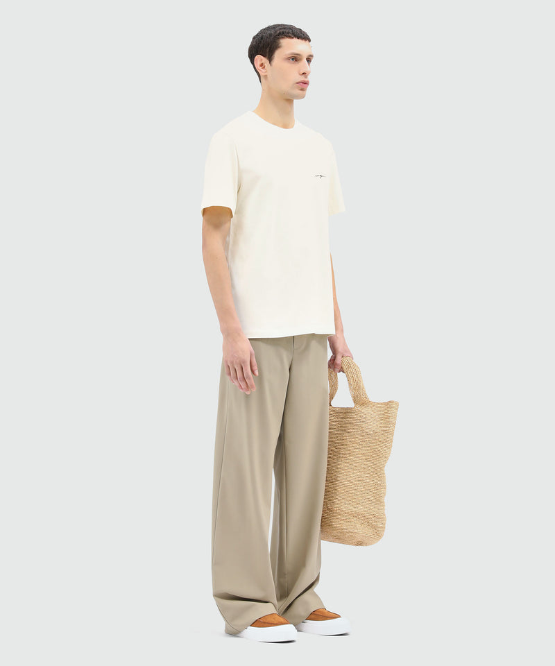 T-SHIRT BIANCO SPENTO Uomo 