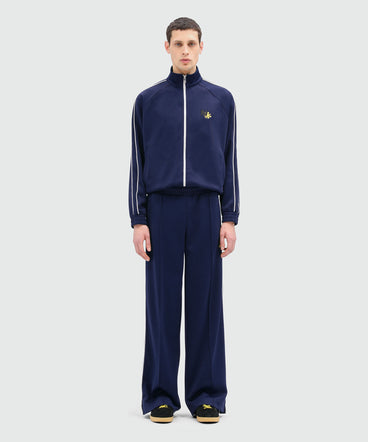 Jogger trousers with "TheMwave" embroidery