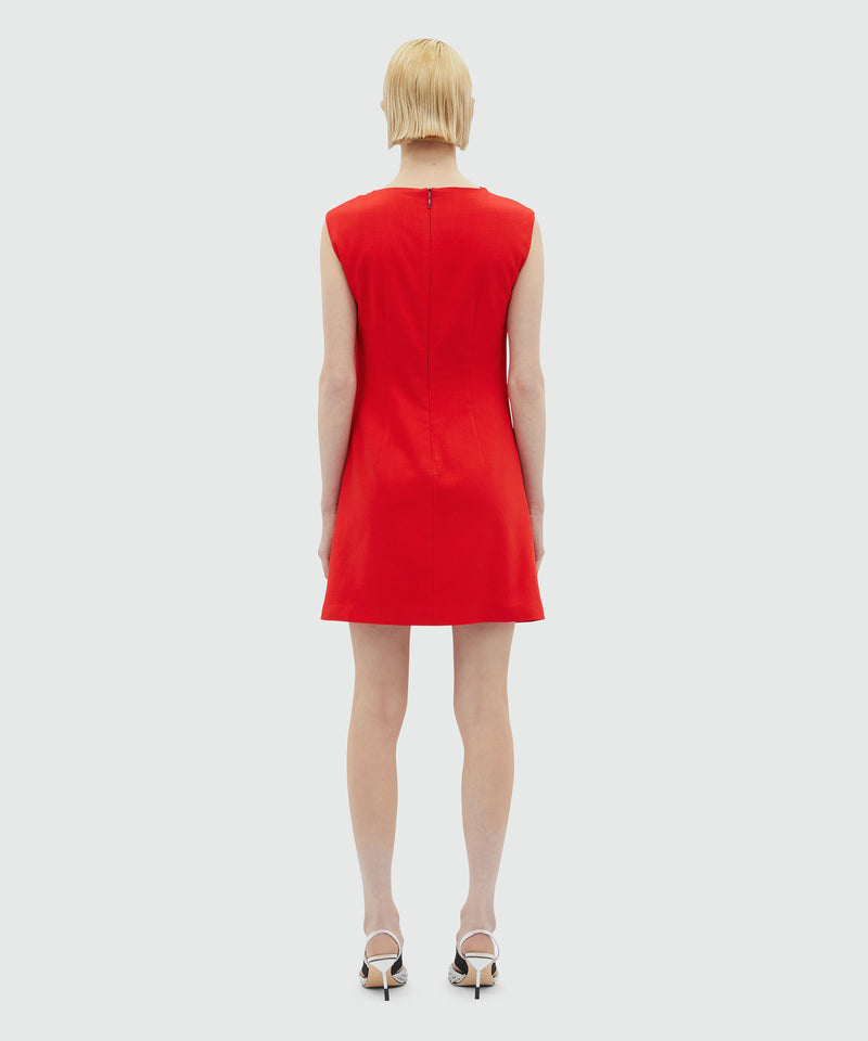 Abito corto rosso ROSSO Donna 
