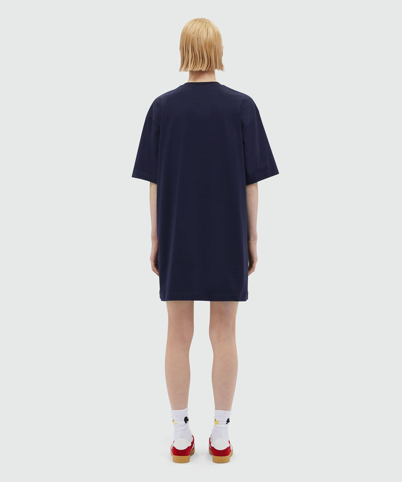 Jersey brushstroke logo T-shirt dress 87 Women 