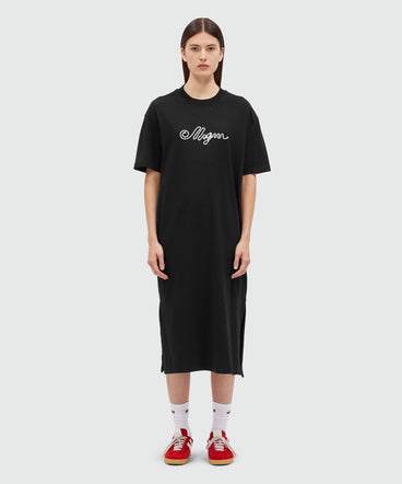T-shirt dress with MSGM rope logo