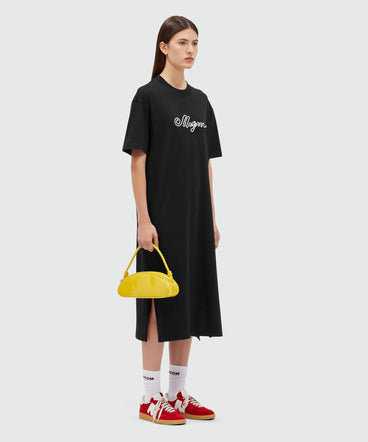 T-shirt dress with MSGM rope logo