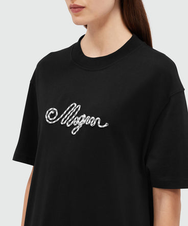T-shirt dress with MSGM rope logo