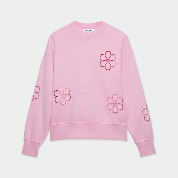パーカー・フーディ MSGM SS24 SWEATSHIRT WITH LOGO (3640MM127_24700023) Hoodies and sweatshirts for men in cotton - MSGM Official