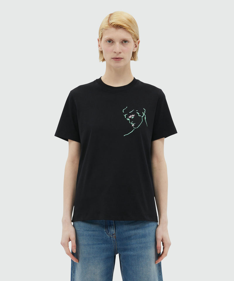 T-SHIRT Nero Donna 