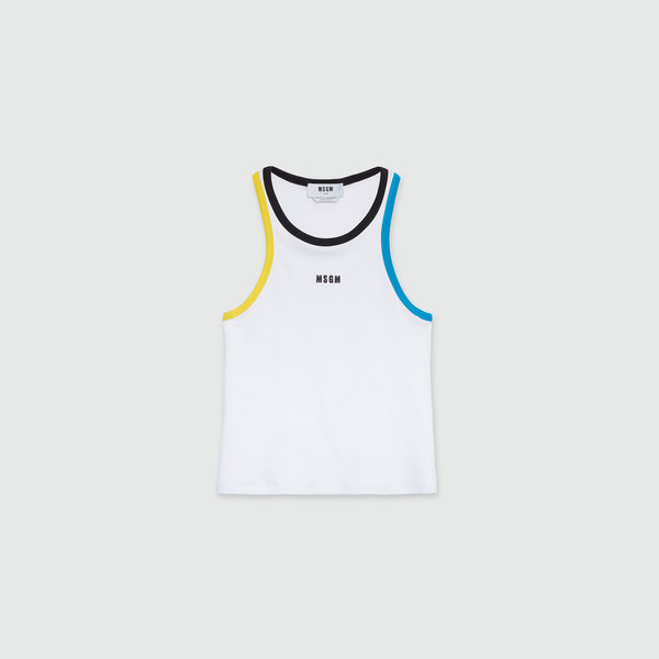 ameri】MEDI CONCEPT LOGO KNIT TANK TOP