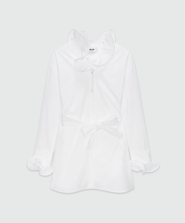 White cotton dress